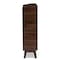 Baxton Studio Lena Mid-Century Walnut Finished 5-Shelf Wood Entryway Shoe Cabinet 157-9536 - alternate 10
